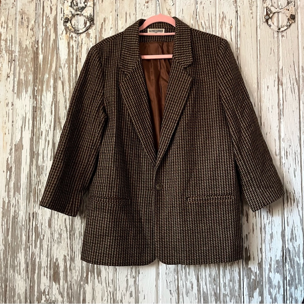 Vintage Oversized Wool Blazer